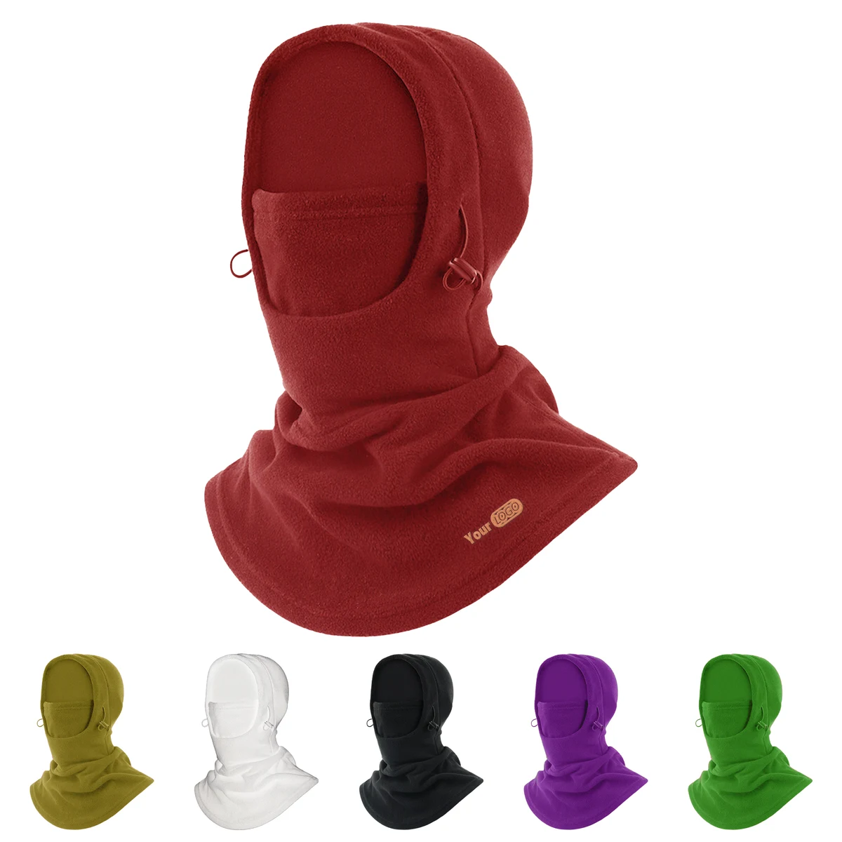 Polyester One-Piece Windproof Winter Mask ?C Adjustable For Custom Fit 1