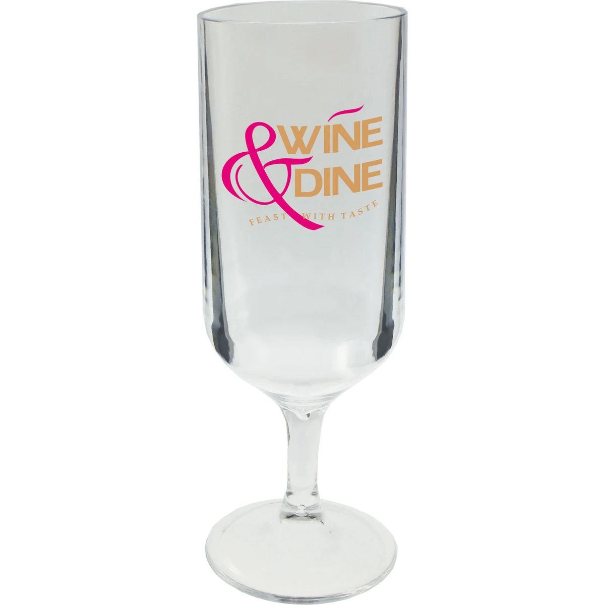 8oz Plastic Tapered Wine Glass 1