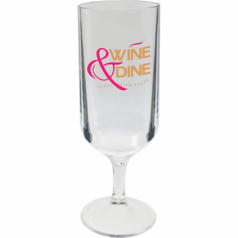 8oz Plastic Tapered Wine Glass