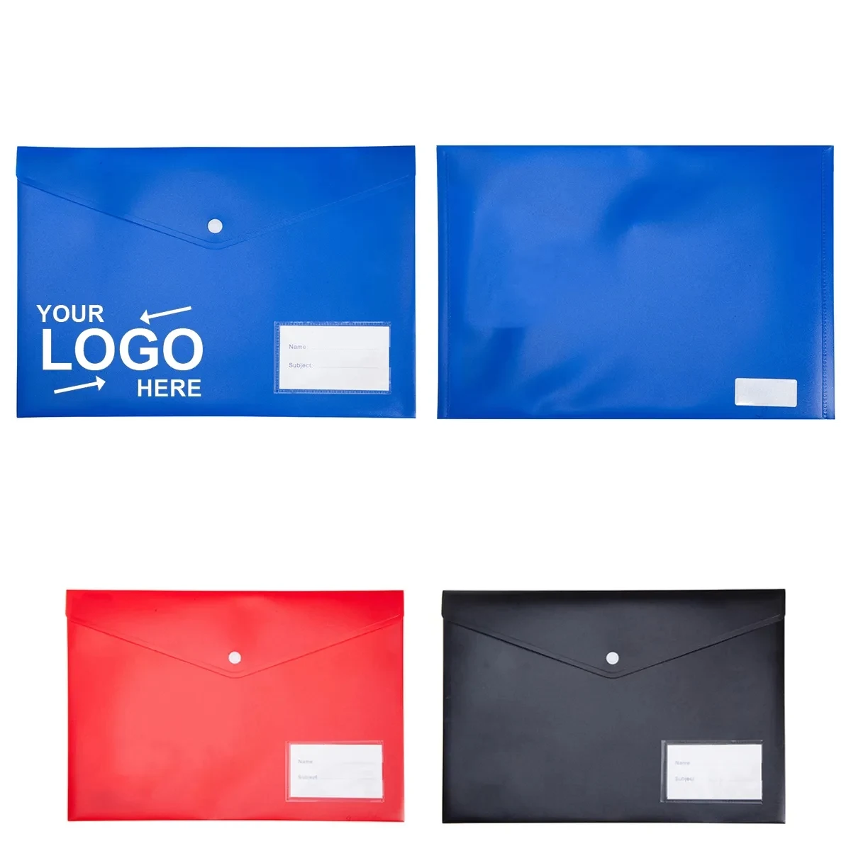 A4 File Envelope Folder With Label Pocket 1