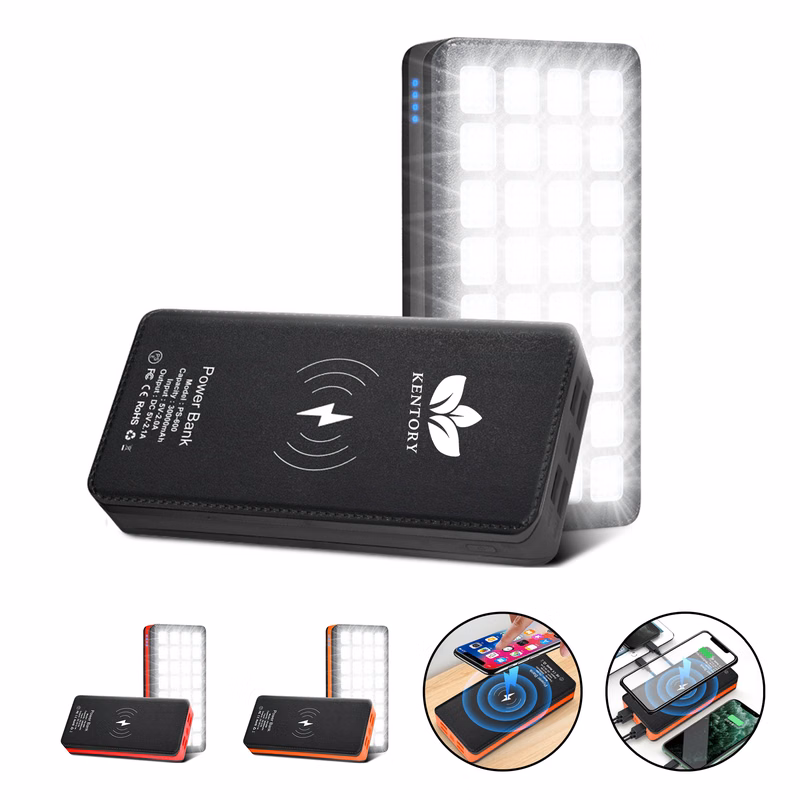 Camping Flashlight Solar Power Bank