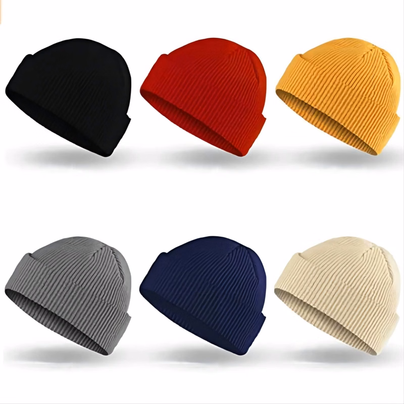 Autumn And Winter Knitted Cap MOQ 100PCS