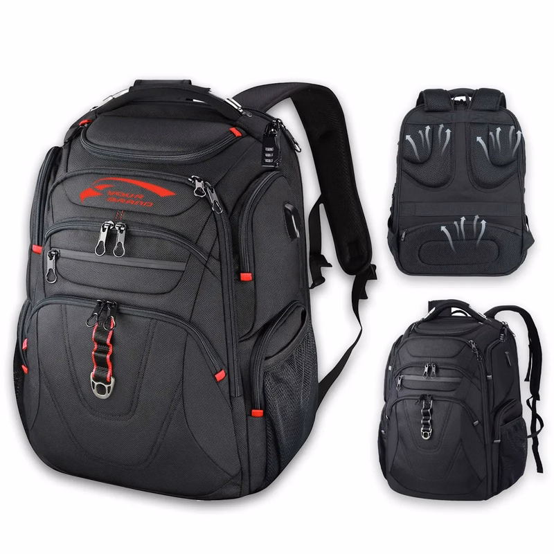 Extra Large Laptop Backpack Business Heavy Duty USB Port