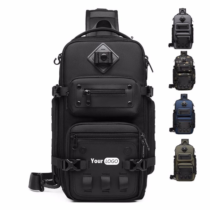 Oxford Sling Backpack Large Capacity Shoulder Crossbody Bags