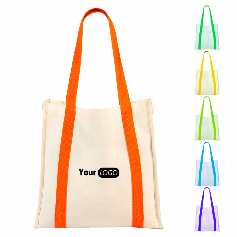Canvas Durable Customizable Shopping Bag