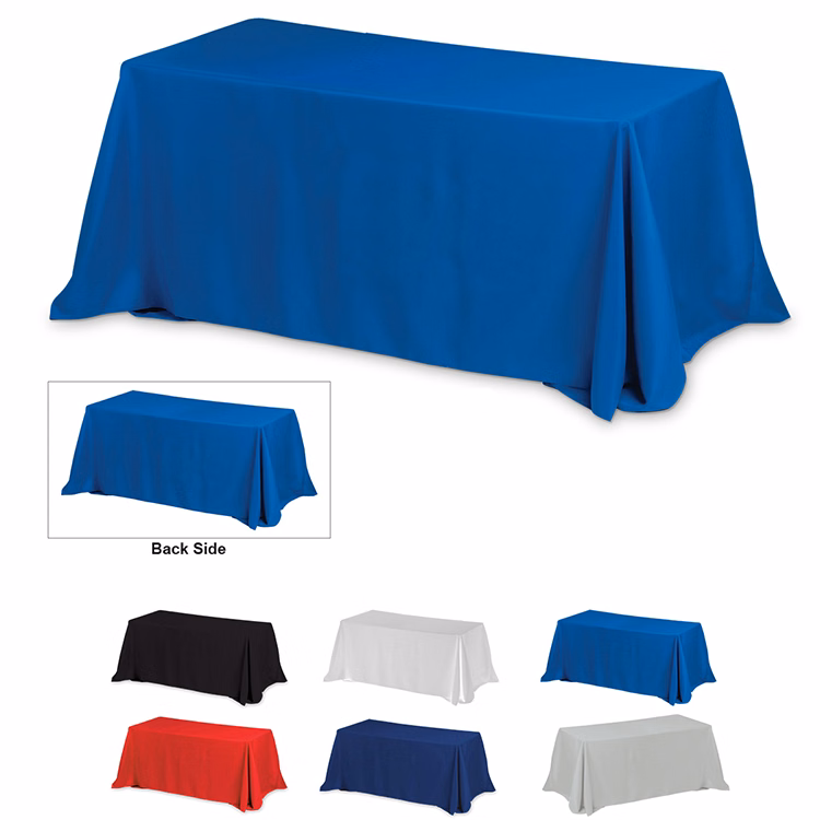 "Zenyatta Eight" 8 ft 4-Sided Throw Style Table Covers & Table Throws -Blanks / Fits 8 ft Table