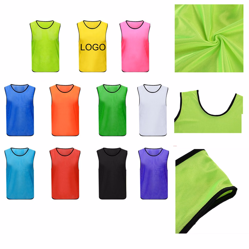 MOQ50 Polyester Sports Team Vest