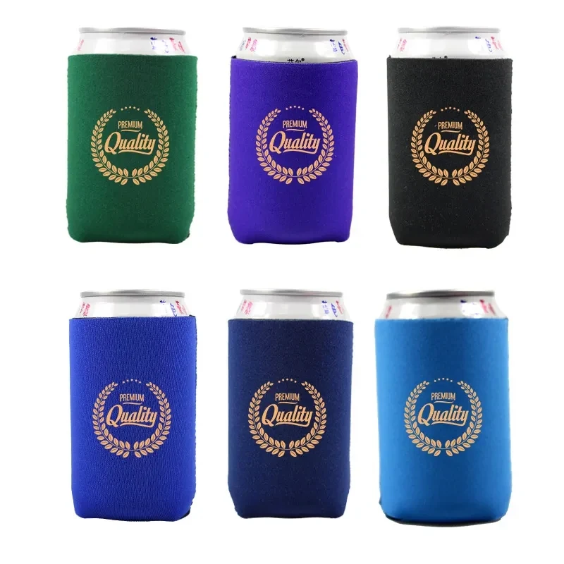 Portable One-piece Can Sleeve, custom koozie with logo imprint 1