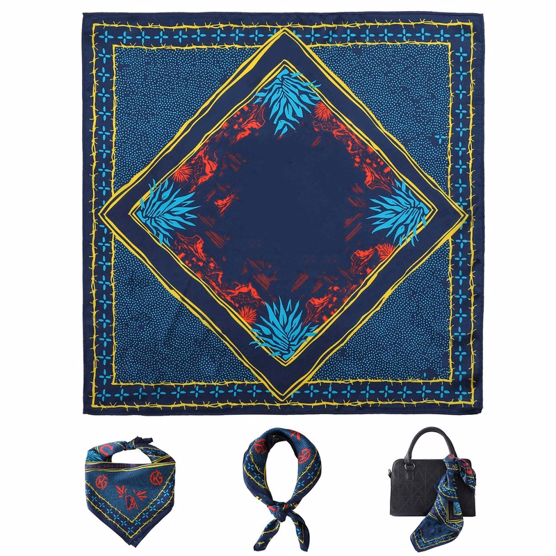 100% Mulberry Silk Bandana