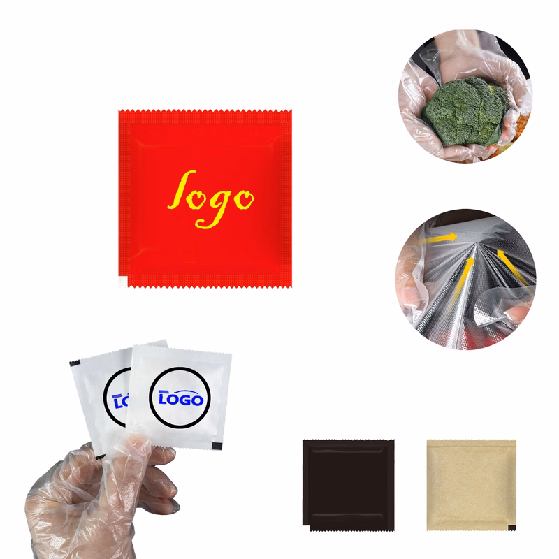 MOQ500 Food Safe Individual Disposable Gloves