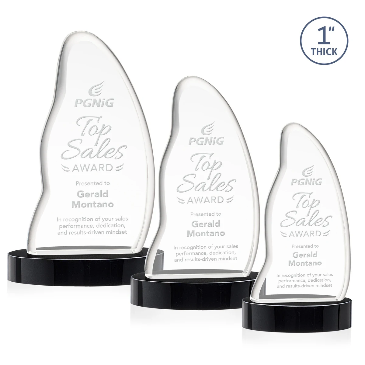 Beauford Award on Base - Black 1