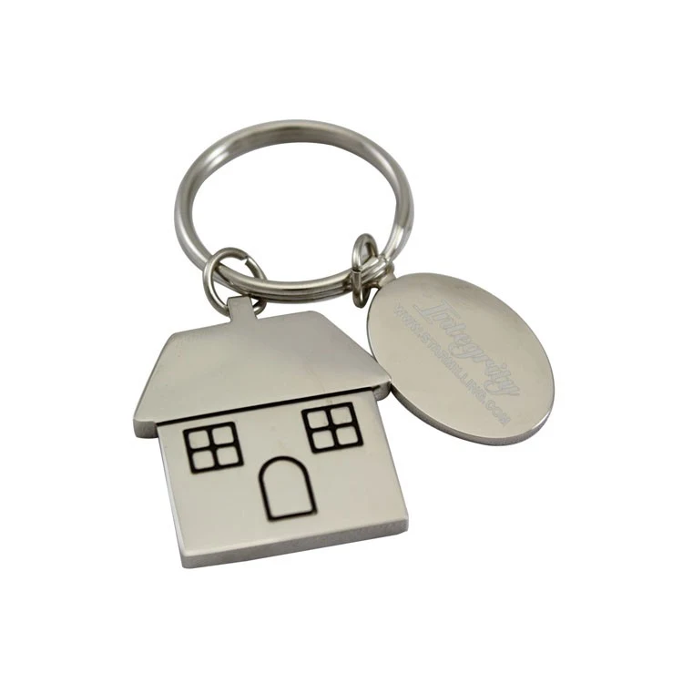 House Shaped Key Tag (Key Chain, Keychain, Key chains) 1