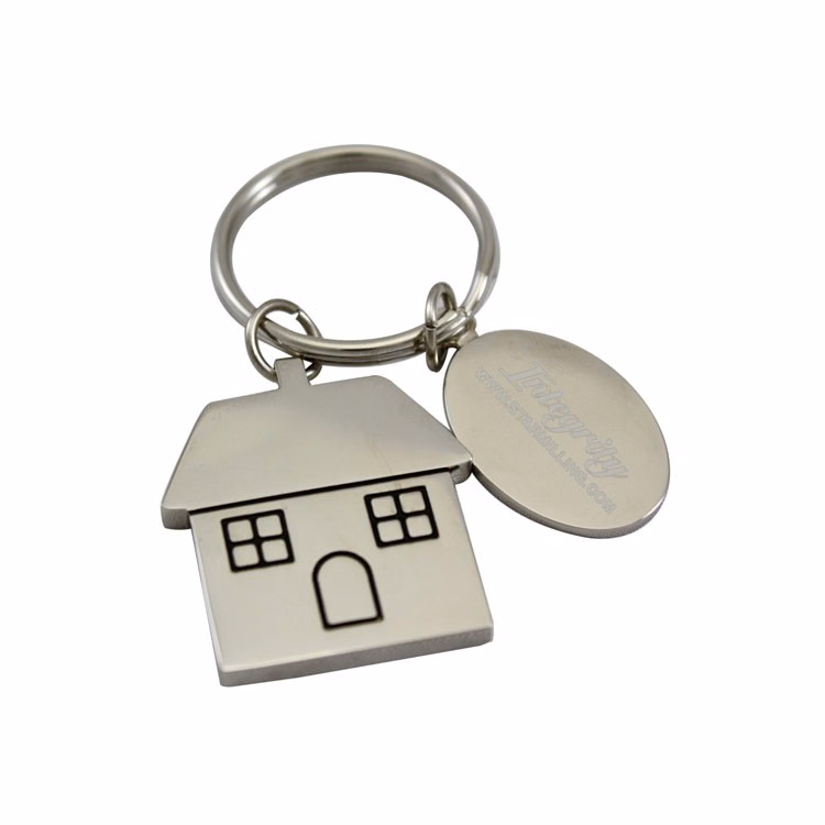 House Shaped Key Tag (Key Chain, Keychain, Key chains)