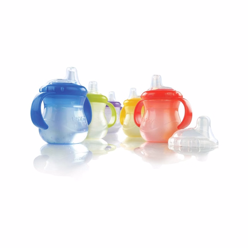 Nuby Double Handle Sippy Cups - 10 oz Assorted Colors