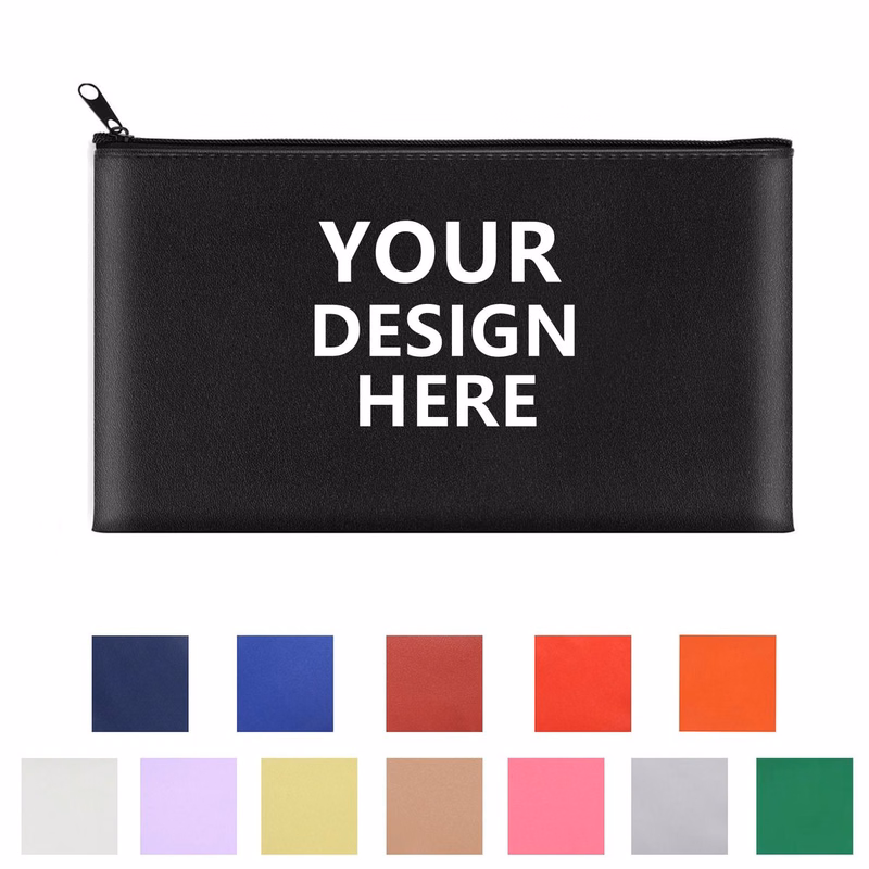 Pu Leather Zipper Pouch