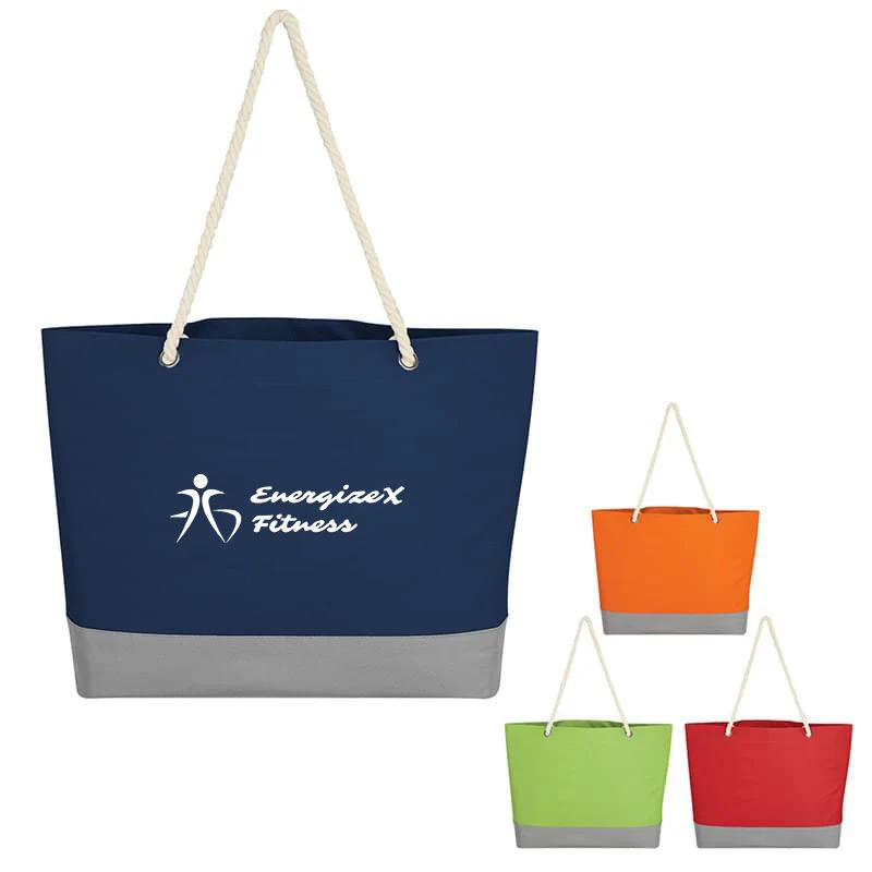 Rope-Handled Beachside Tote 1