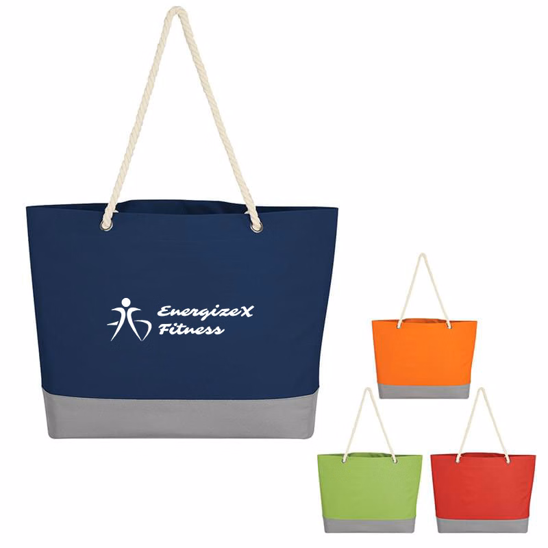 Rope-Handled Beachside Tote