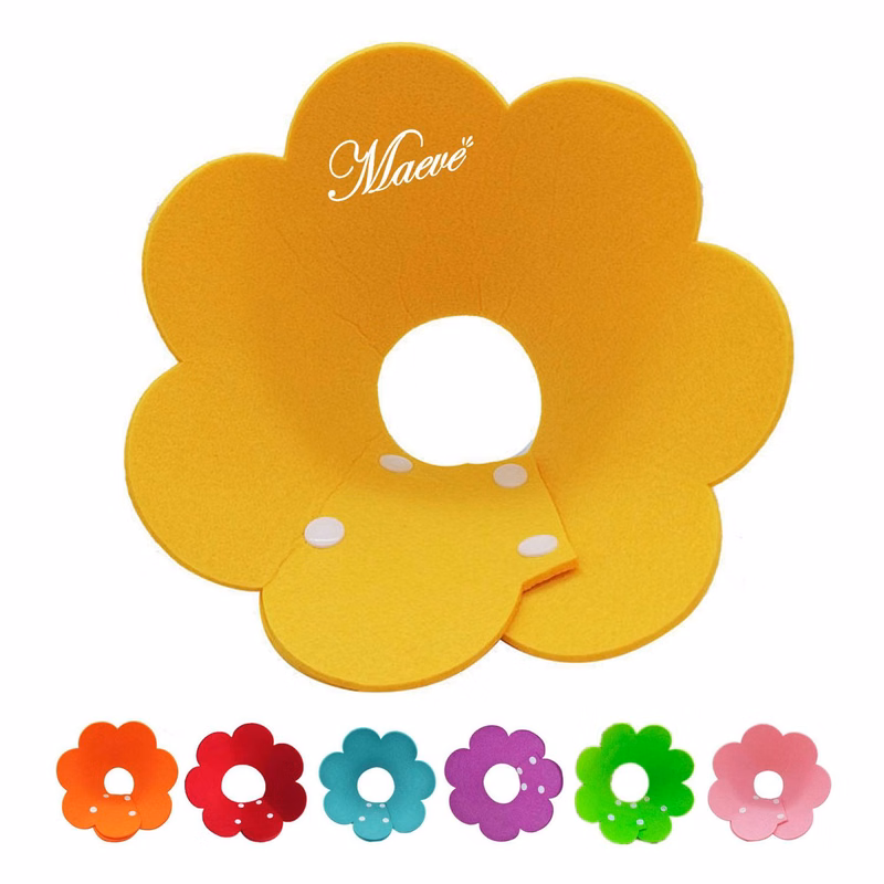 Flower L size Shaped Adjustable Pet Elizabeth Collar