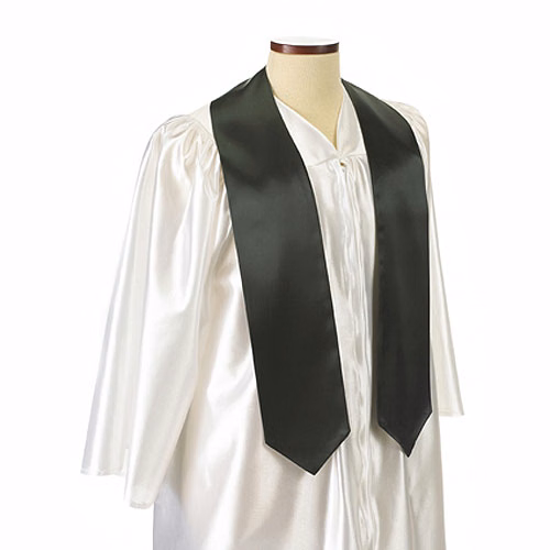Extra Long Hunter Green Graduation Sash - 5"x72"