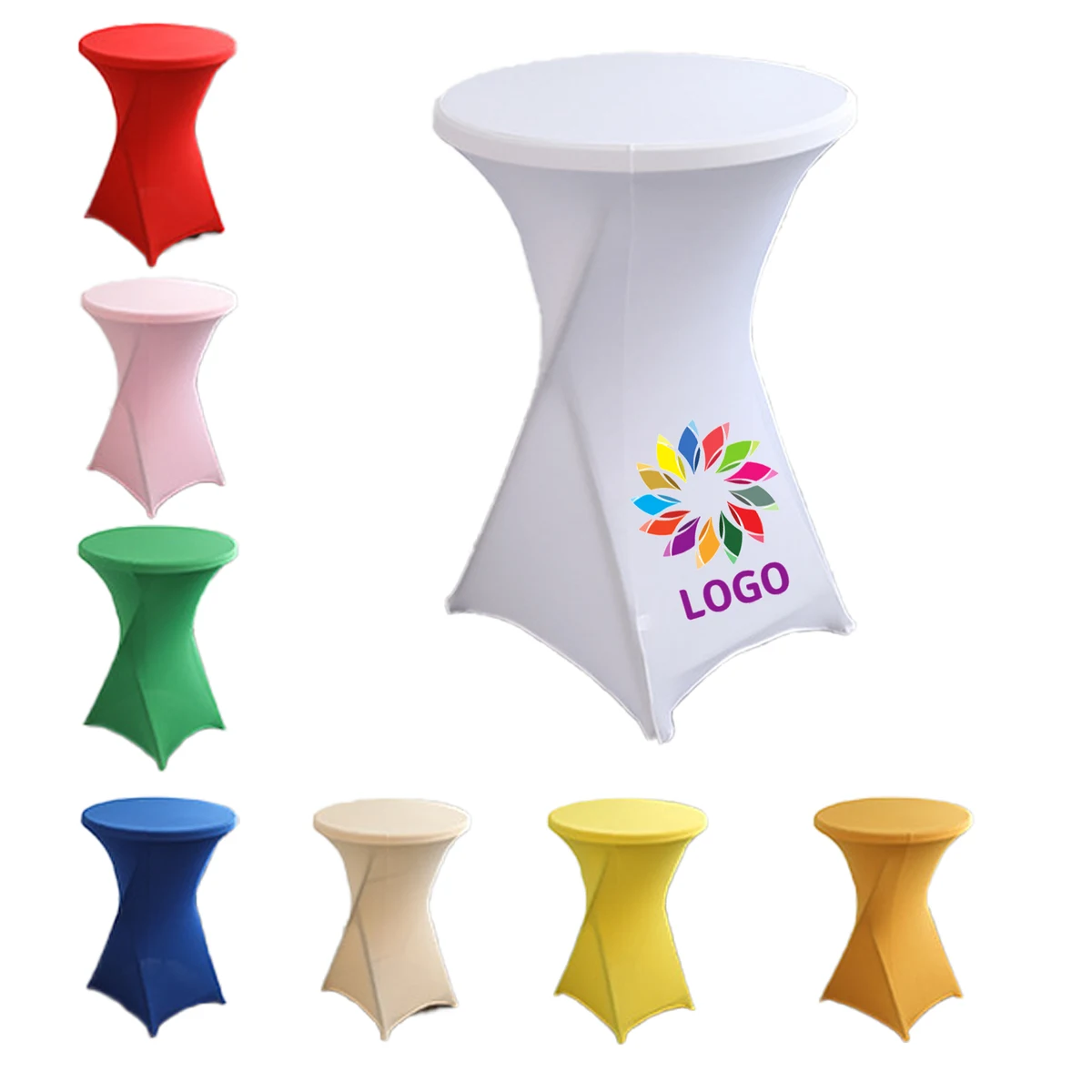 Elastic Round Table Cover 1
