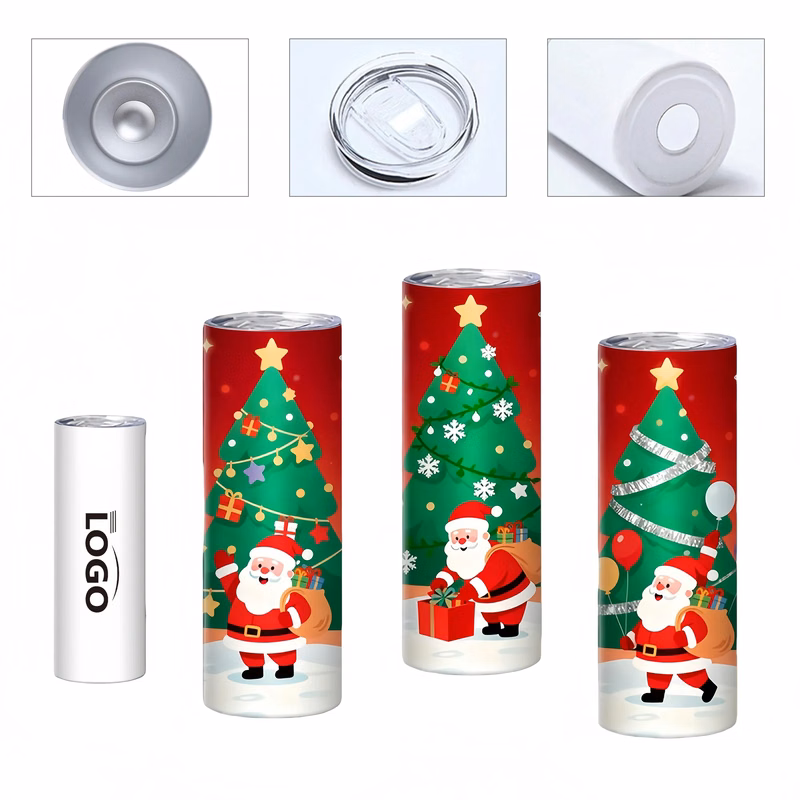 Christmas Insulated Tumbler With Leak Proof Lid