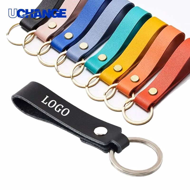 Vintage Genuine Leather Keychain Holder Wholesale Handmade for Key Storage and Daily Use