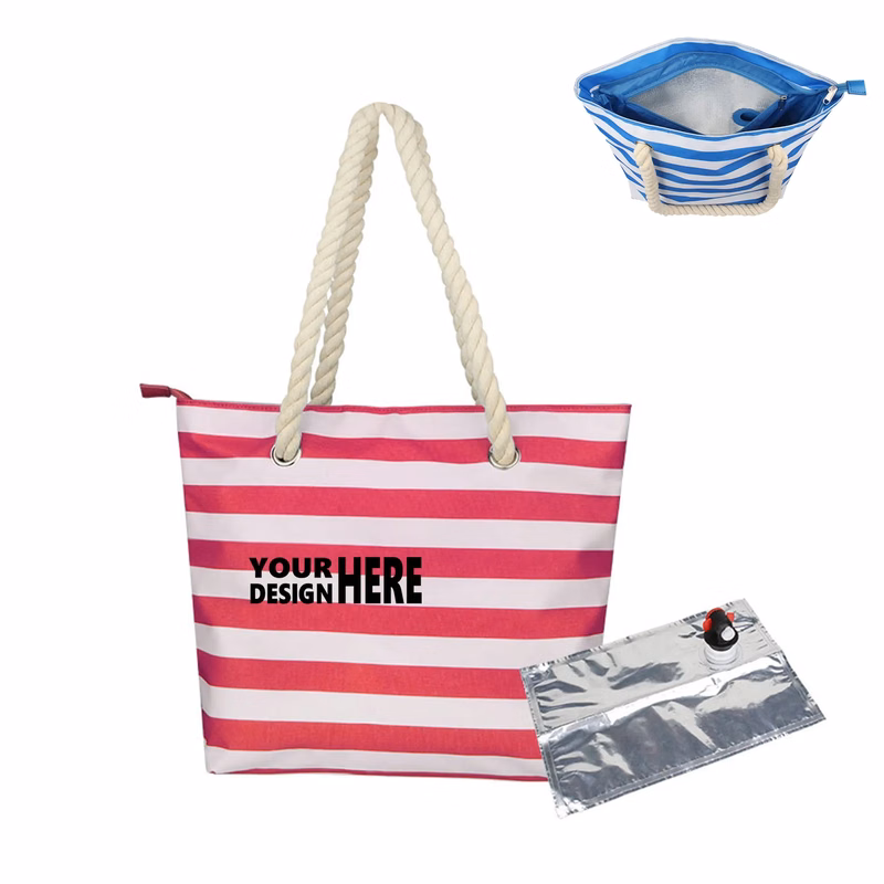 Insulated Portable Picnic Wine Tote Bag