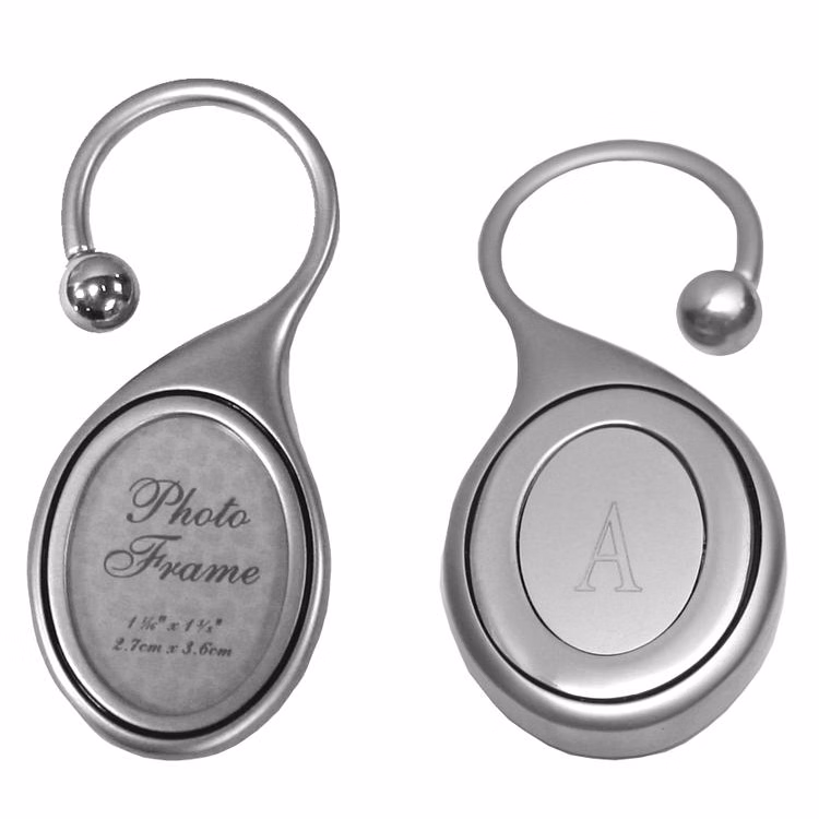 *CLOSE-OUT* Picture Frame Silver Keychain