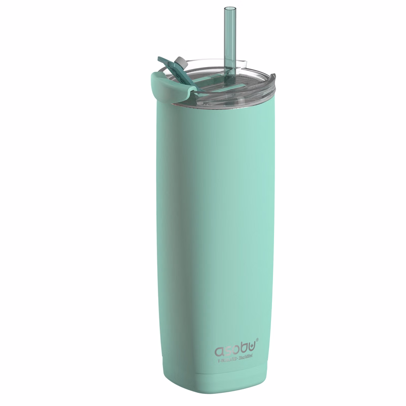 20 oz Asobu Aqualina Dual Lid Insulated Bottle