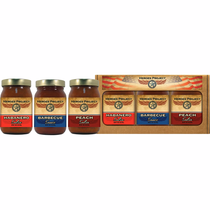 Three Pint Pack (Three Salsas or Sauces 16oz)