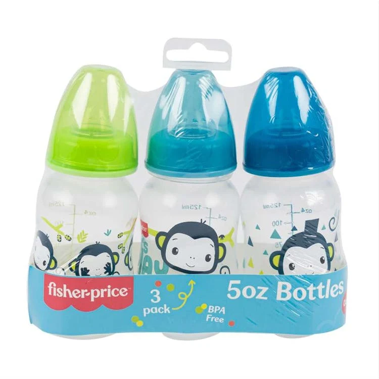 Fisher Price Bottles - Assorted 3pk 1