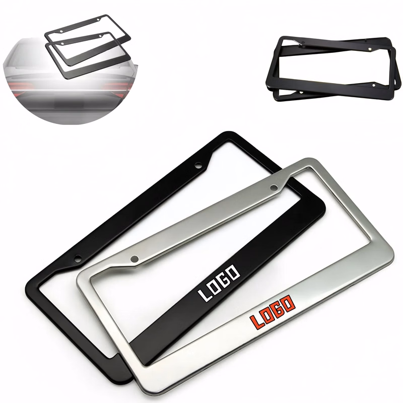 Full Color Aluminum Alloy License Plate Frame