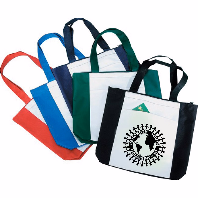 Poly Zipper Tote Rx