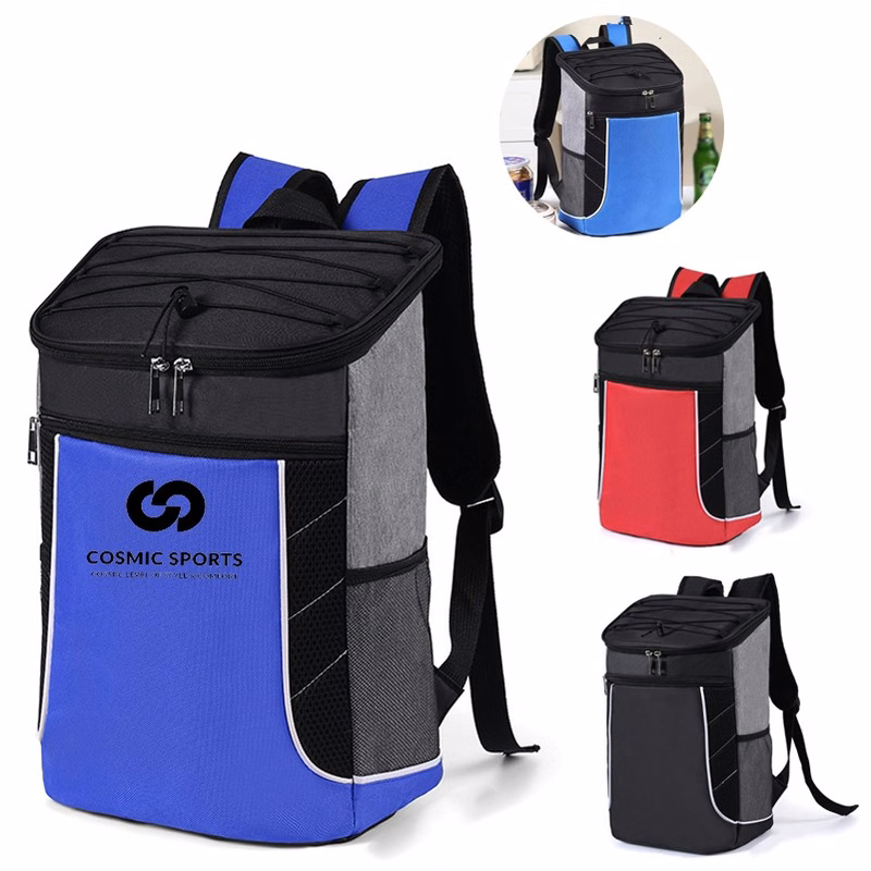 24-Can Backpack PEVA Lining Insulated Cooler Bag
