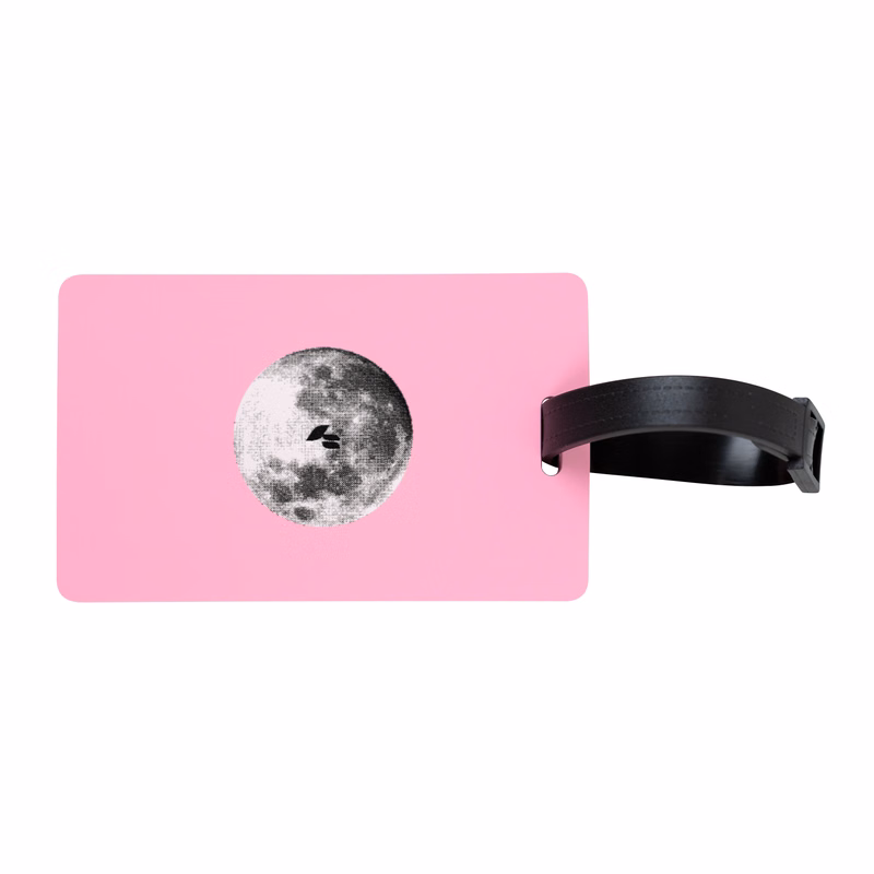 4.5" x 2.5" PVC Luggage Tag