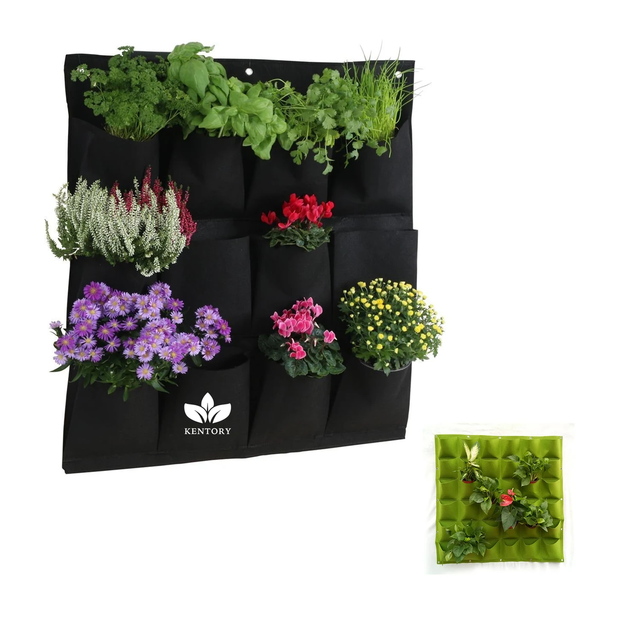 Garden Wall Planter Grow Bags 1