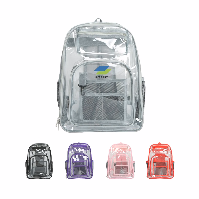 Heavy Duty Transparent Clear Backpack