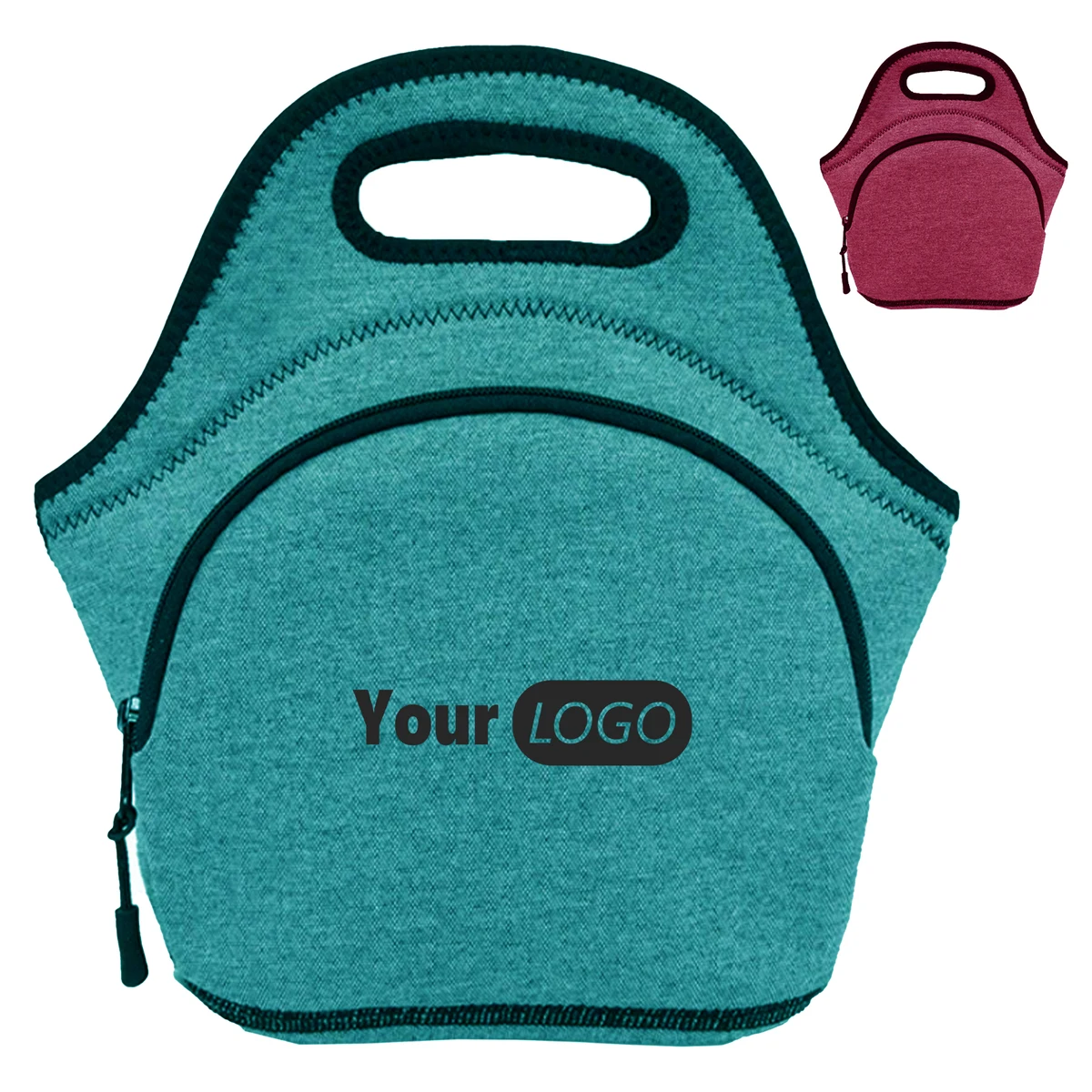 Neoprene Stylish Insulated Lunch Tote Bag For Fresh Meals Anywhere 1
