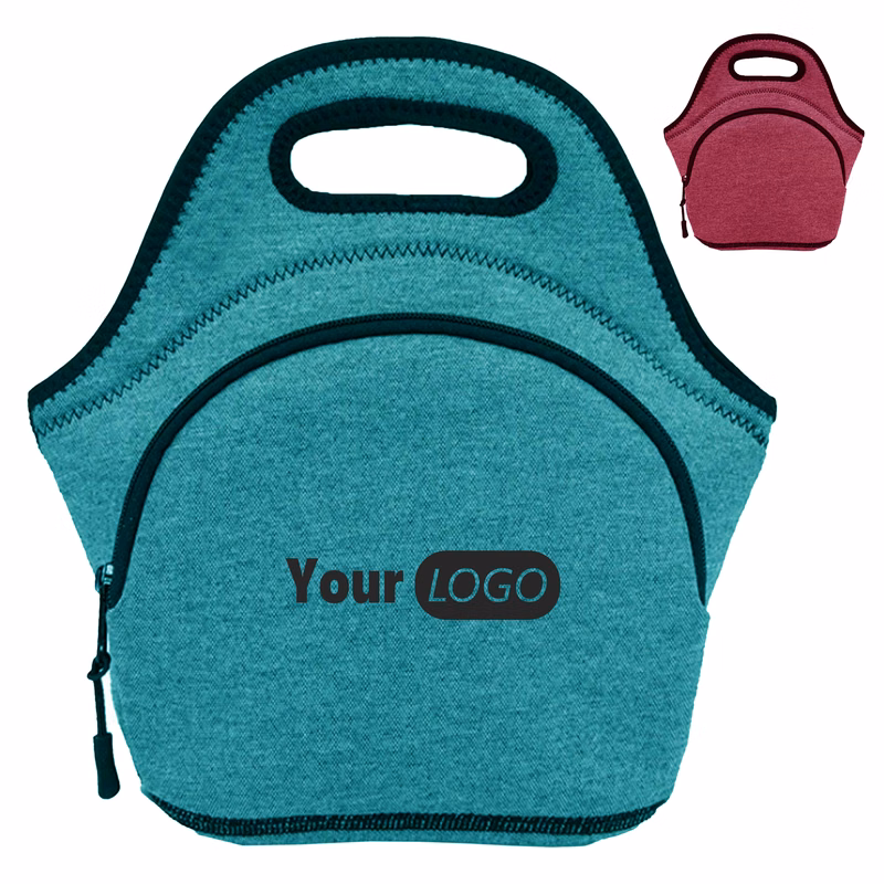 Neoprene Stylish Insulated Lunch Tote Bag For Fresh Meals Anywhere