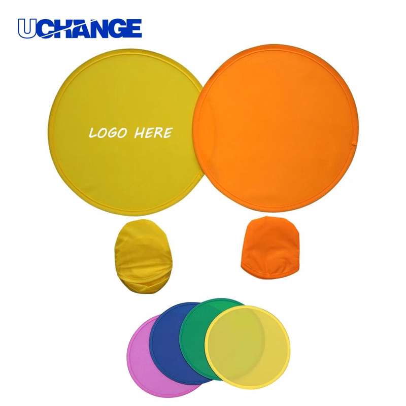 10" Folding Flyer Disc with Pouch Packable Game for Parks, Beaches & Events