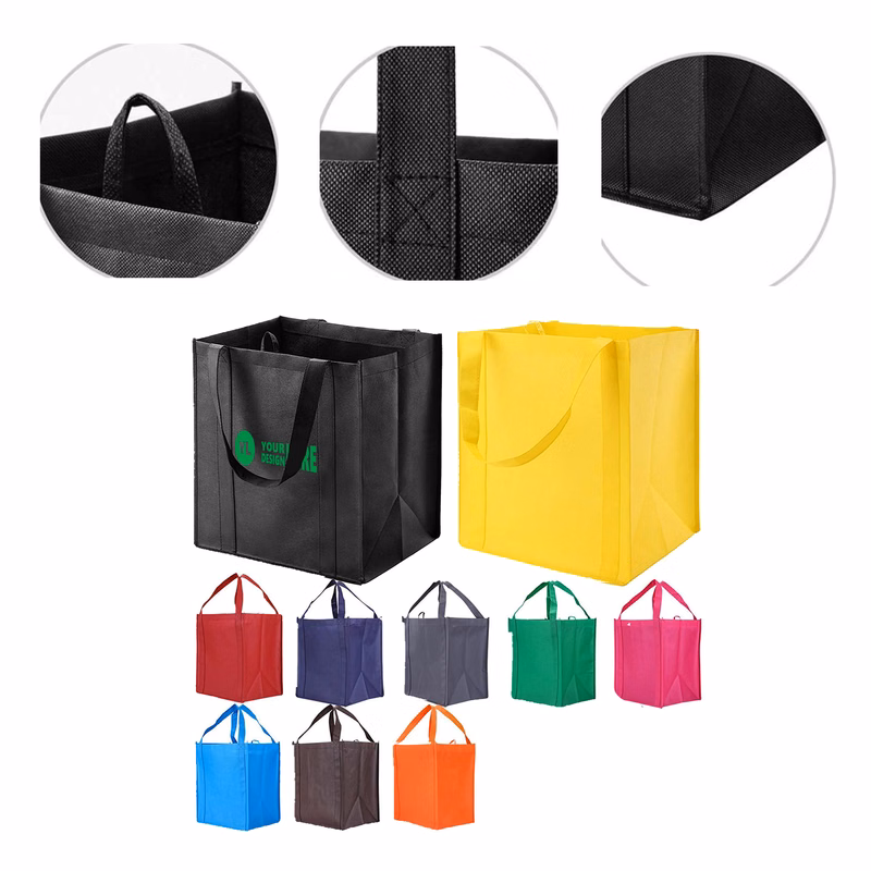MOQ50 Personalized Non Woven Shopping Bag For Promotions