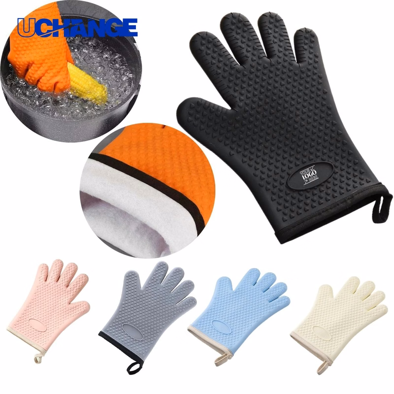 Silicone Oven Mitts for Baking and Cooking
