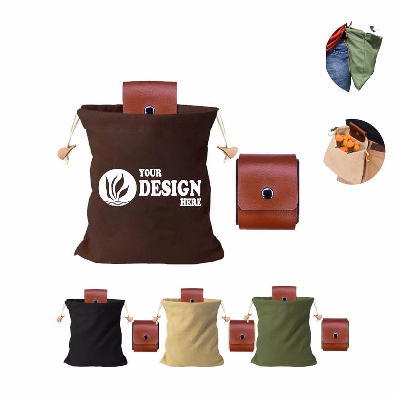 Leather Buckle Harvest Tote