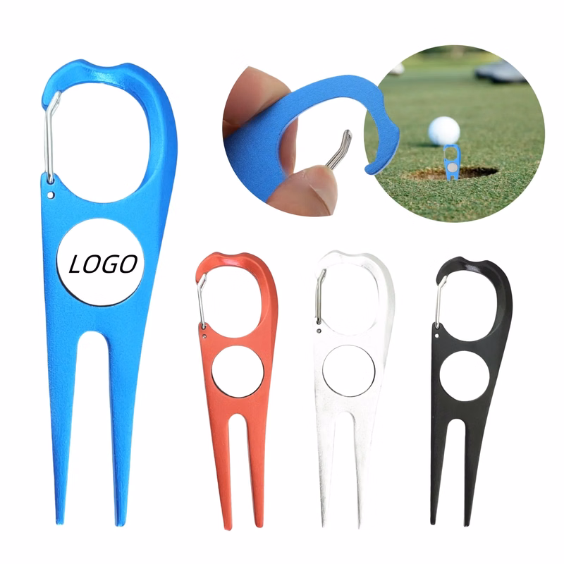 Portable Aluminum Alloy Golf Greens Fork Tool