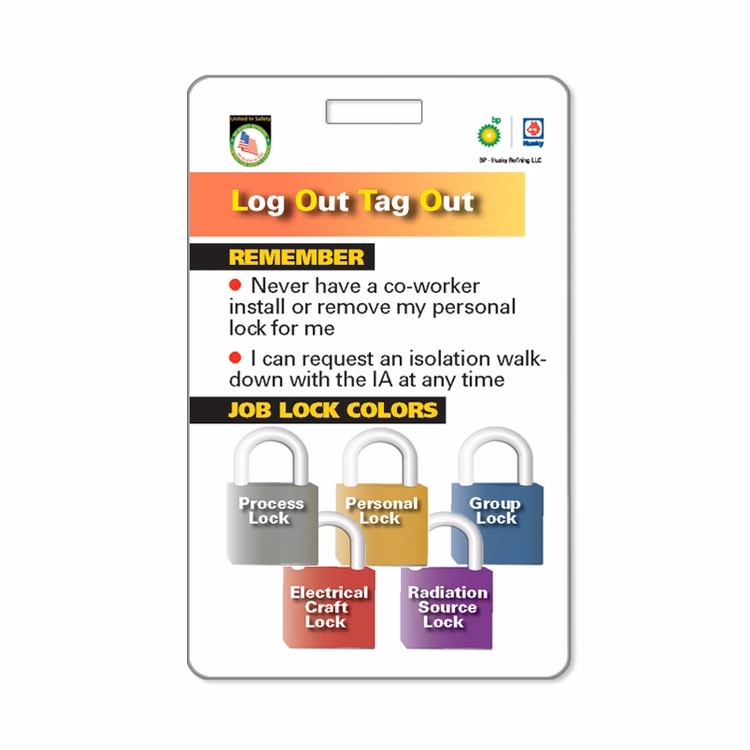 Plastic ID Badge - 2.125" x 3.375"