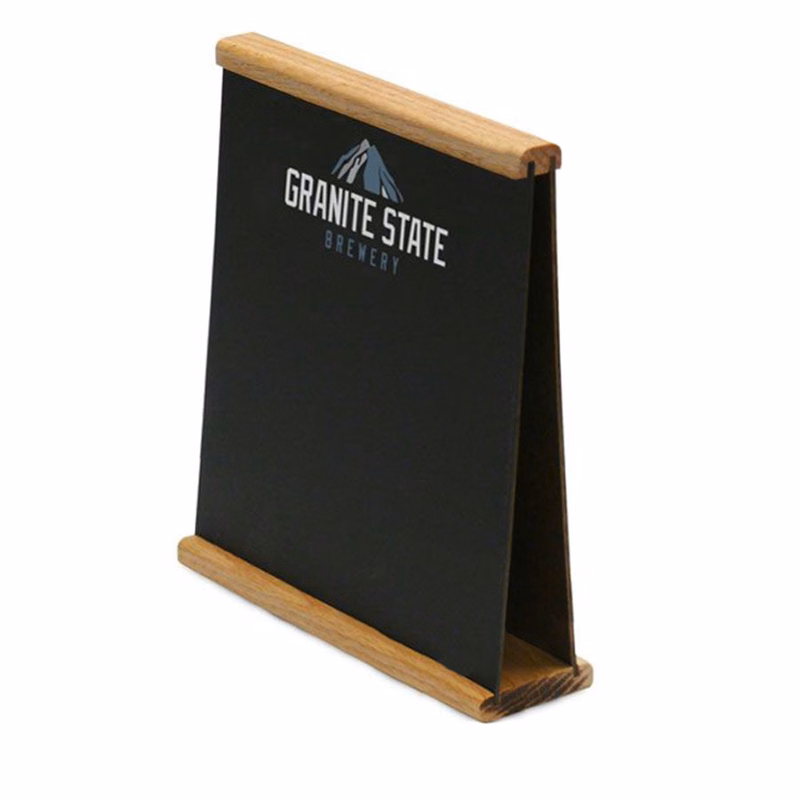 Countertop Table Tent Style A-Frame Chalkboard - 12"W x 14"H