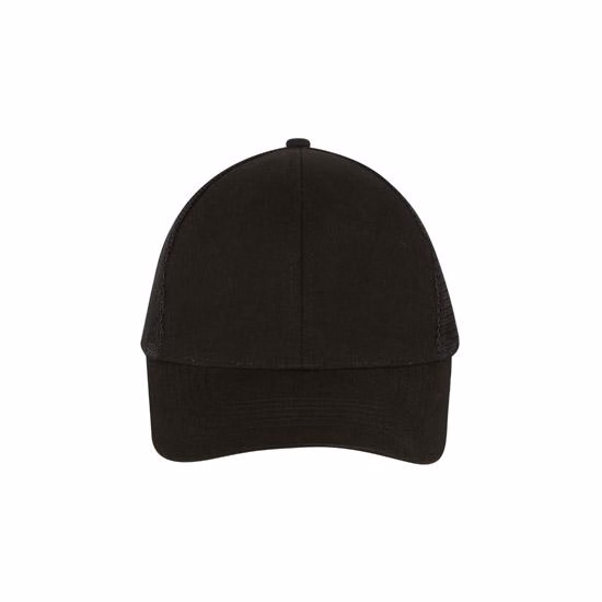 Brushed Cotton with Mesh Back