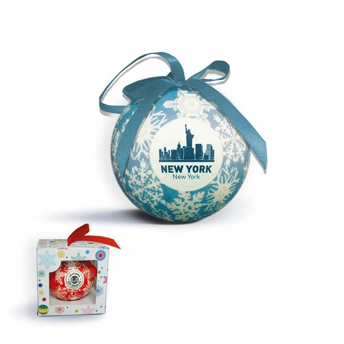 Shatterproof Ball Ornament (Blue) with Gift Boxes 1