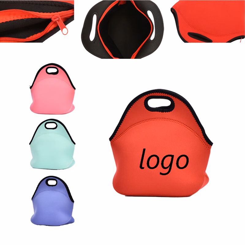 Rubber Insulated Lunch Storage Tote