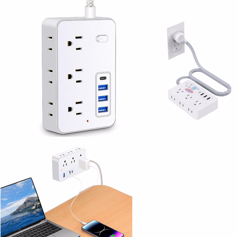 Multi-port 10 in 1 Power Strip